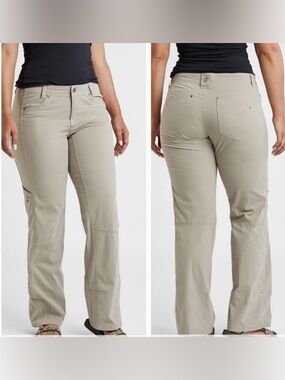 Kuhl Free Range Athletic Cargo Hiking Stretch Pants Size 8